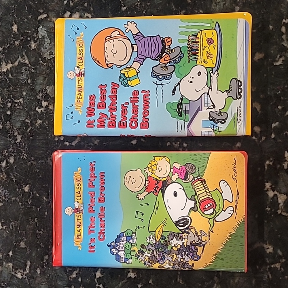 Peanuts Classics Charlie Brown VHS Set